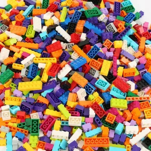 Bunte DIY Bausteine für kreative Bauprojekte – großes Set