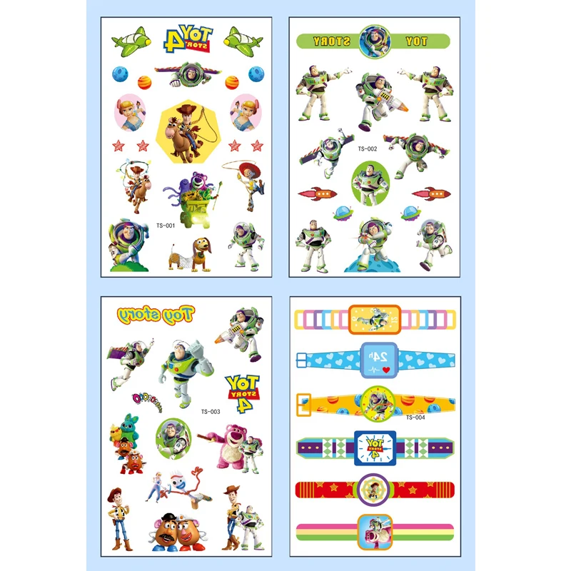Disney Tattoo-Sticker-Set für Kinder – 4 Teile Freude schenken – Bild 5