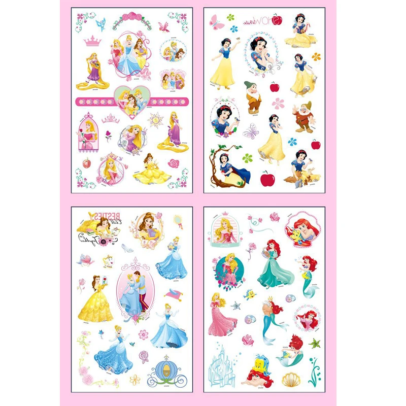 Disney Tattoo-Sticker-Set für Kinder – 4 Teile Freude schenken – Bild 4