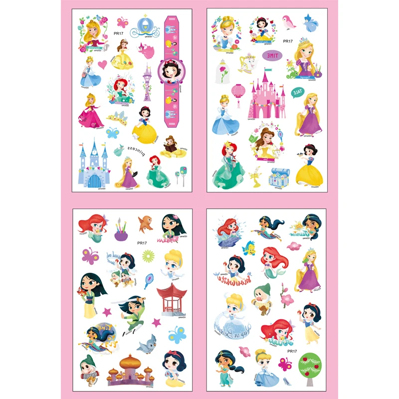 Disney Tattoo-Sticker-Set für Kinder – 4 Teile Freude schenken – Bild 3