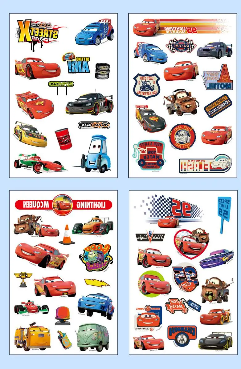 Wasserdichte Disney Avengers Tattoos – Set für Kinder-Geburtstagsfeiern – T