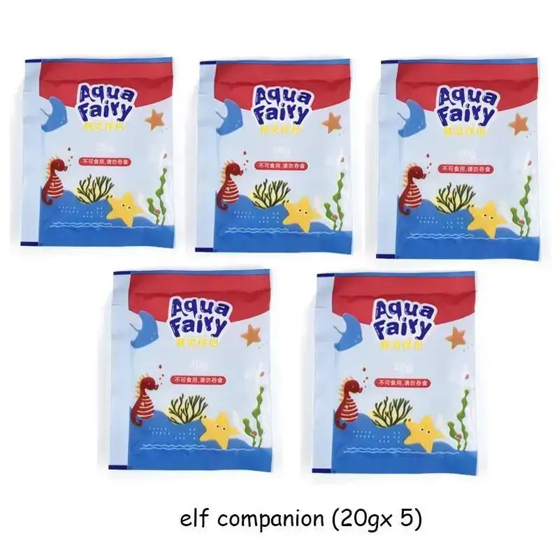 Zauberhafte Wasserelfen: 3D Bastelset für Kinder – elf companionx5