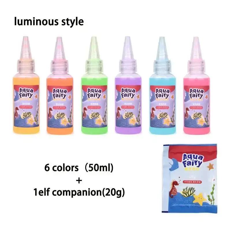 Zauberhafte Wasserelfen: 3D Bastelset für Kinder – 6color-luminous