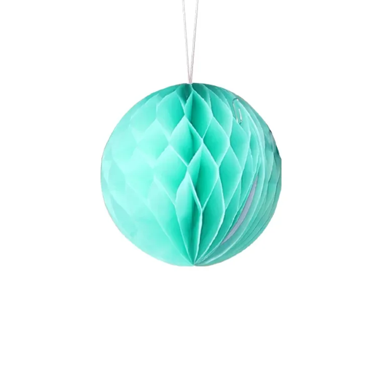 Bunte Papierlaternen: Perfekte Dekoration für Feste und Feiern – MINT GREEN , 12INCH