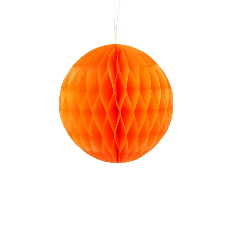 Bunte Papierlaternen: Perfekte Dekoration für Feste und Feiern - Orange , 6inch