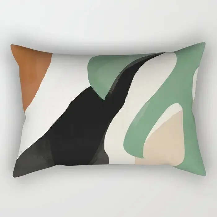 Bequemer, doppelseitiger Kissenbezug mit geometrischem Design – 849 , 30x50cm