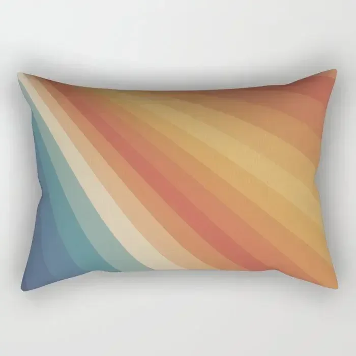 Bequemer, doppelseitiger Kissenbezug mit geometrischem Design – 846 , 30x50cm
