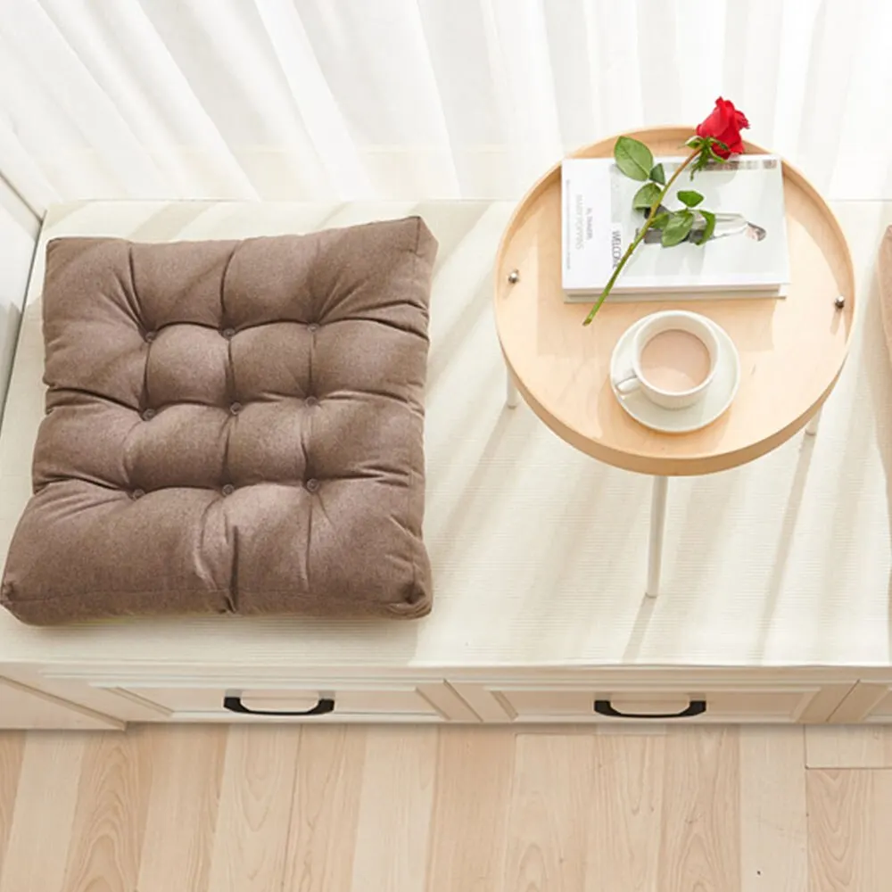 Bequemer quadratischer Sitzkissenbezug für Stühle und Büros – Bild 6