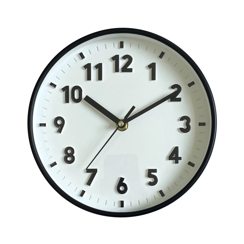 K1MF Bunte Stille Wanduhr für Kinderzimmer und Wohnzimmer – Bild 3