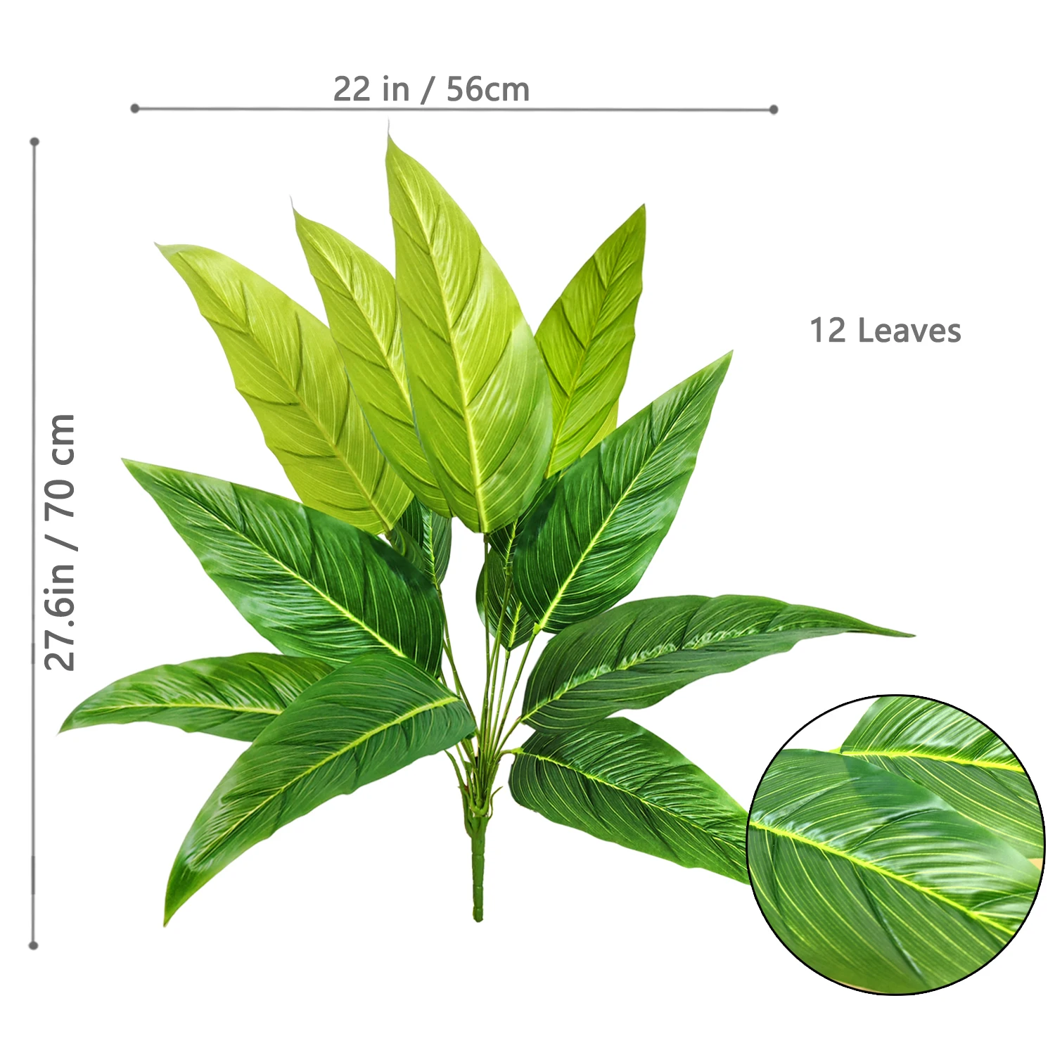 Künstlicher Tropischer Palmenbaum mit Echtem Touch für Zuhause – LRJ-12Y-JY-70-Z8