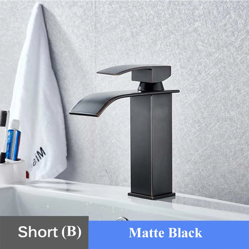 Moderne Badezimmerarmatur mit Deckmontage und Einhandbedienung – Matte Black , UNITED KINGDOM