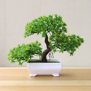Künstliche Bonsai-Pflanze für Tisch und Raumdekoration