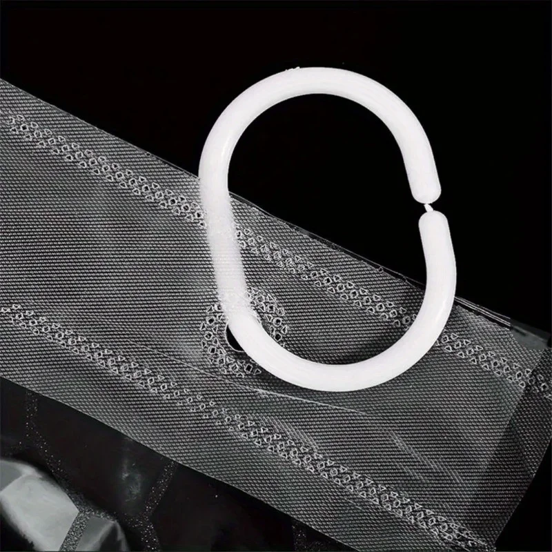 Transparente Duschvorhang mit Haken – Wasserdicht und Pflegeleicht – Bild 6