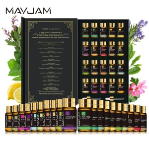 MAYJAM 20-teiliges Set mit reinen ätherischen Ölen für Zuhause