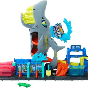 Hot Wheels City Ultimative Hai Auto-Waschanlage