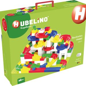 HUBELINO Kugelbahn Baukasten maxi (213-teilig)