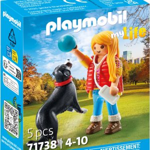 PLAYMOBIL 71738 Frau mit Sennenhund