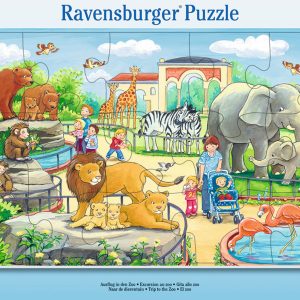 Ravensburger 6116 Puzzle Ausflug in den Zoo 15 Teile