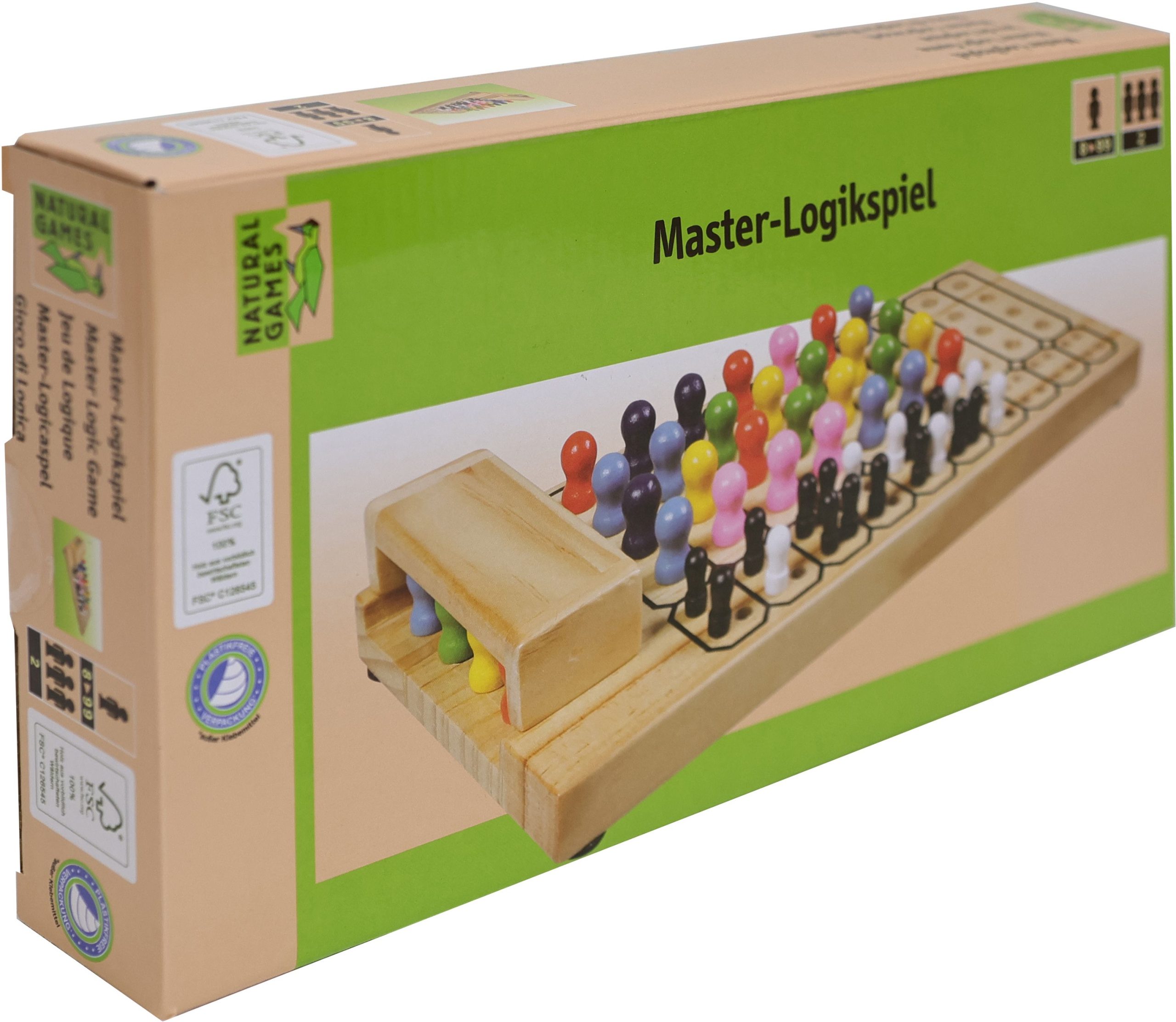 Natural Games Master-Logikspiel 27×12,5×4 cm