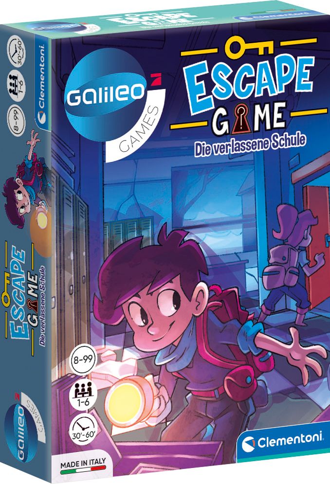 Clementoni Galileo Escape Game – Die verlassene Schule