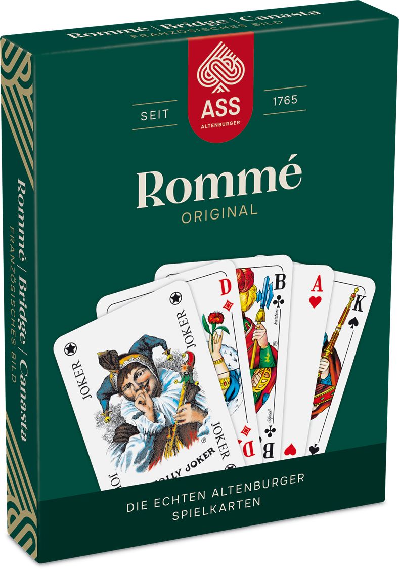 Rommé, französisches Bild