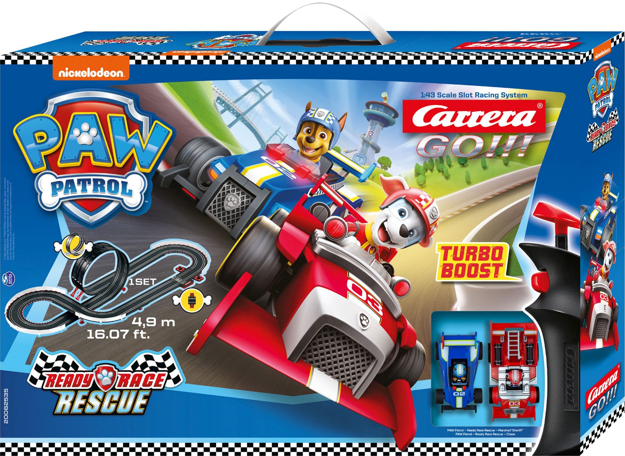 CARRERA GO!!! – PAW Patrol – Ready Race Rescue