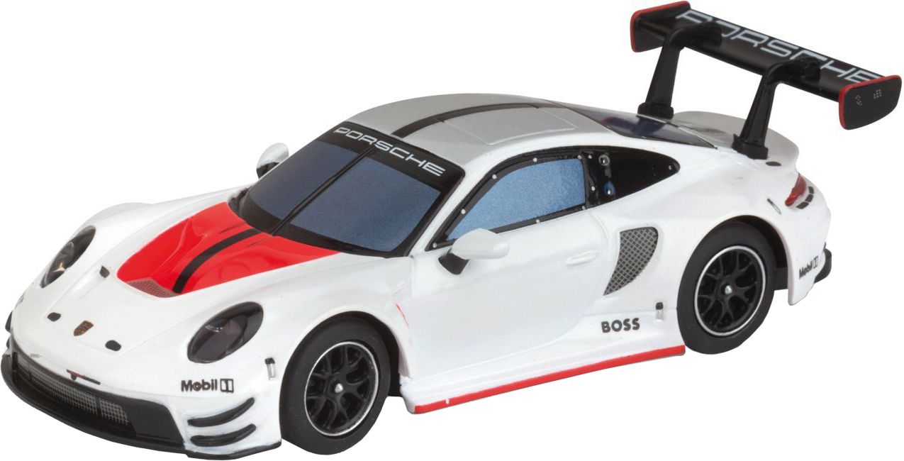 CARRERA  HYBRID Porsche 911 GT3R White Lightning