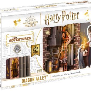 Tiny Adventures - Harry Potter Diagon Alley, Handgefertigte Miniaturwelten zum Zusammenbauen