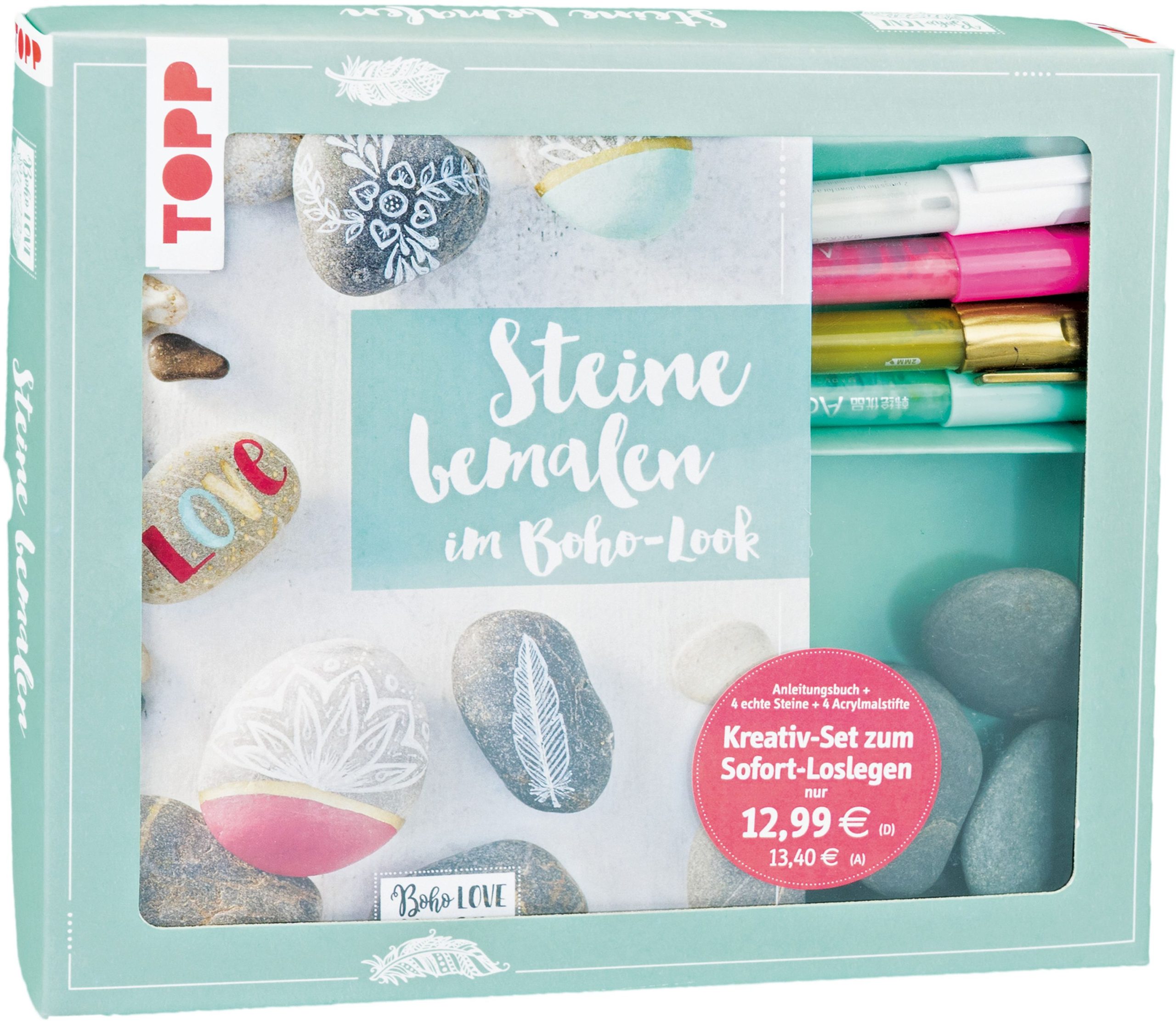 Kreativ-Set Steine bemalen