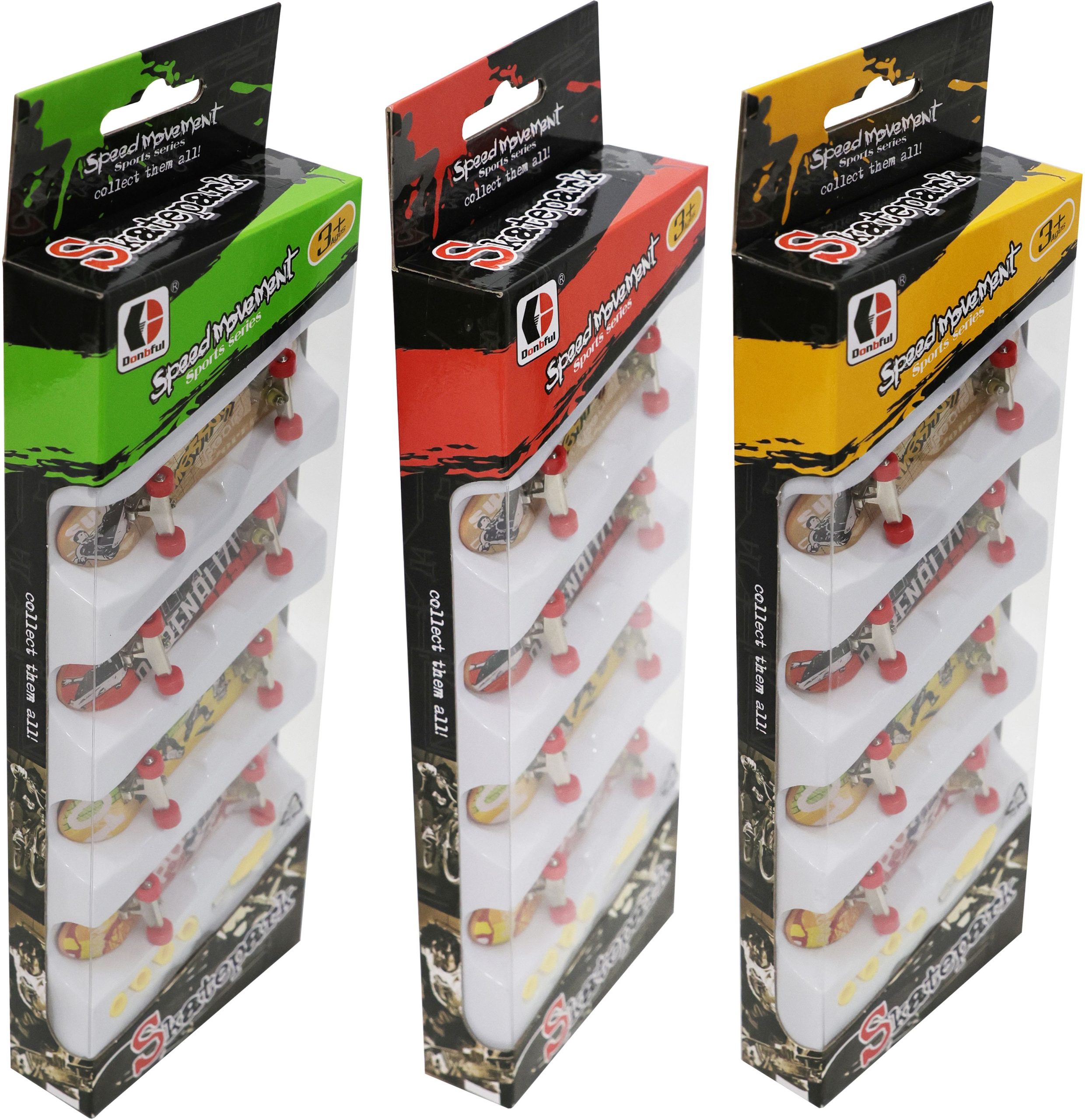 TOF 4er Pack Fingerskateboard