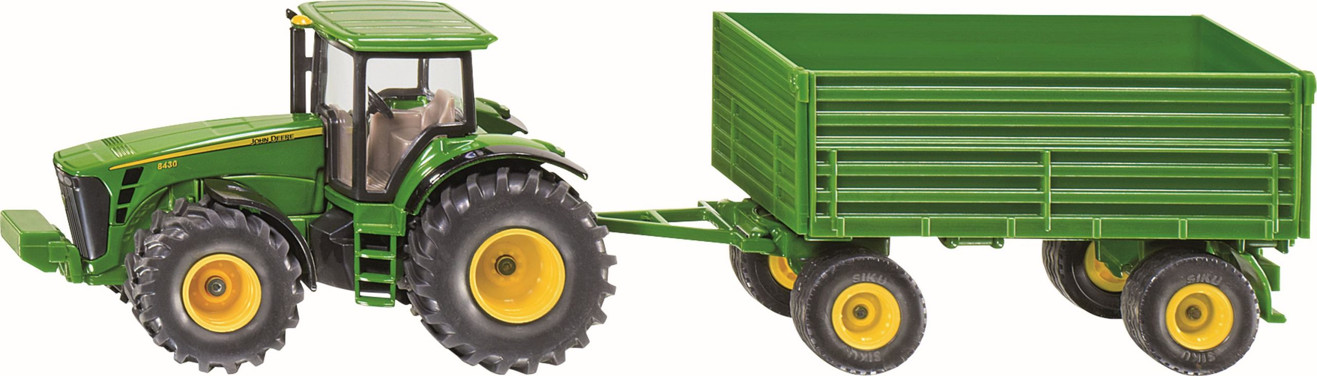 SIKU 1953 Traktor mit Anhänger 1:50