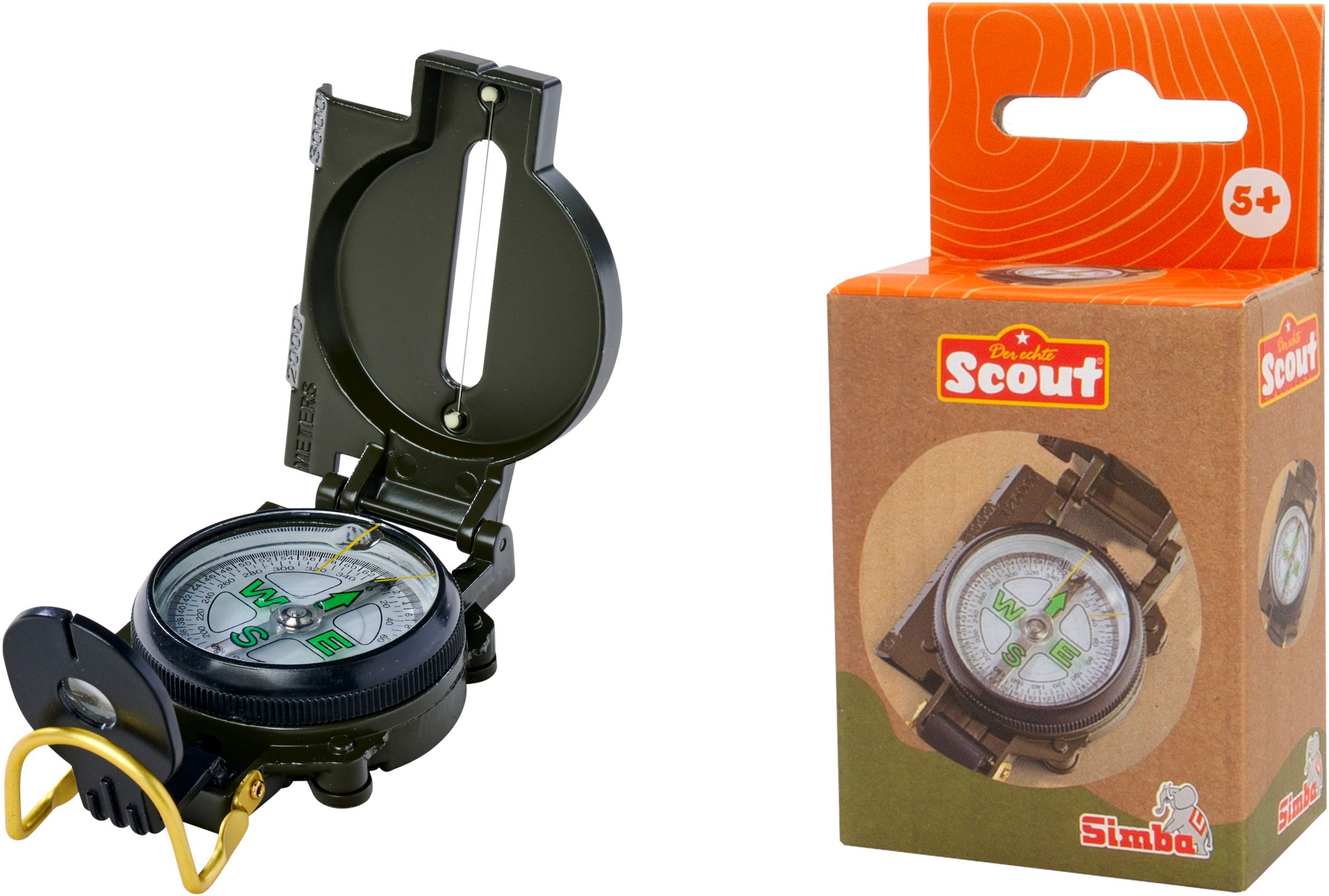 Scout Kompass Metallgehäuse