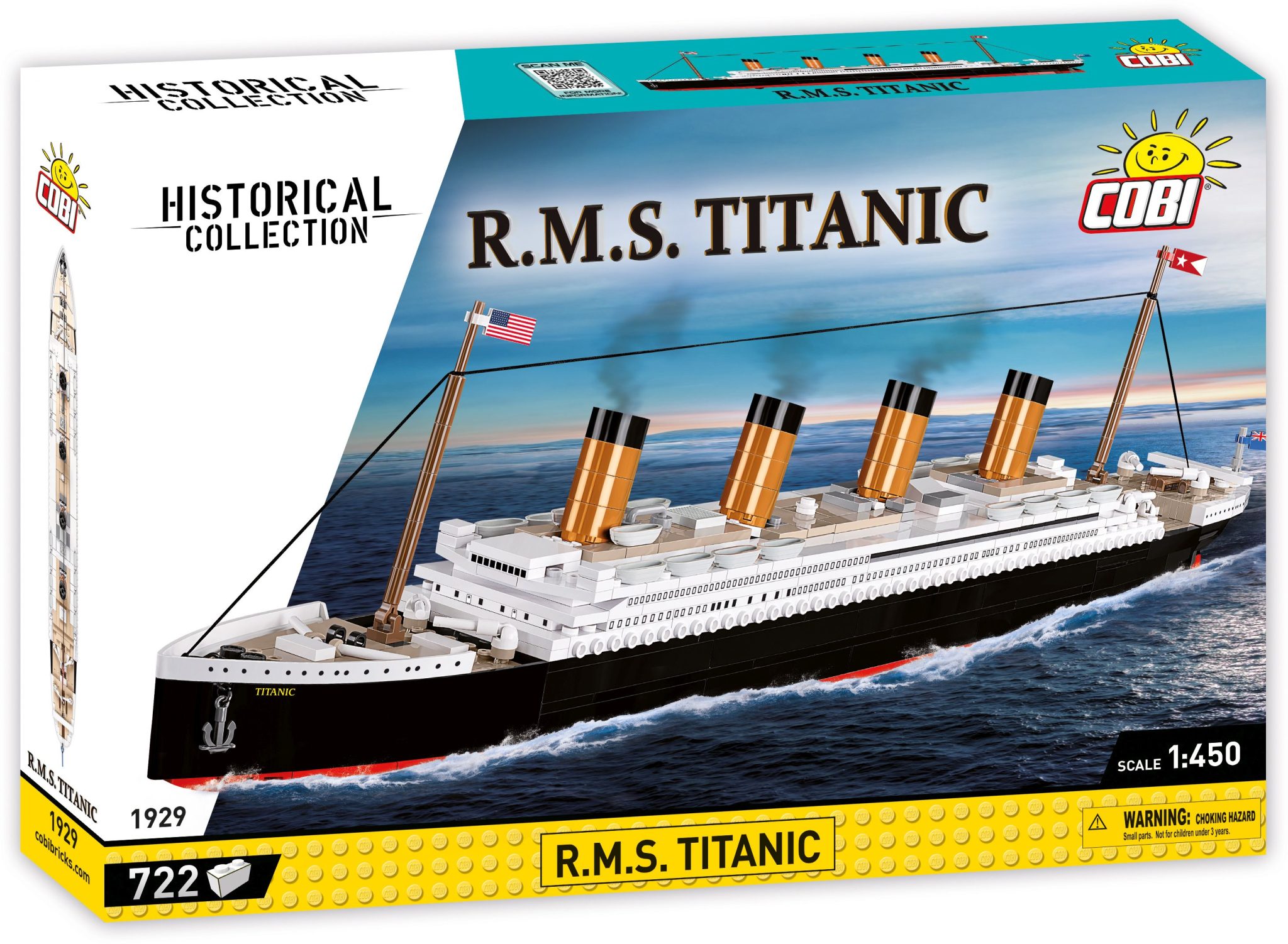 titanic spielzeug COBI RMS Titanic Scale 1:450 - Spiele Max