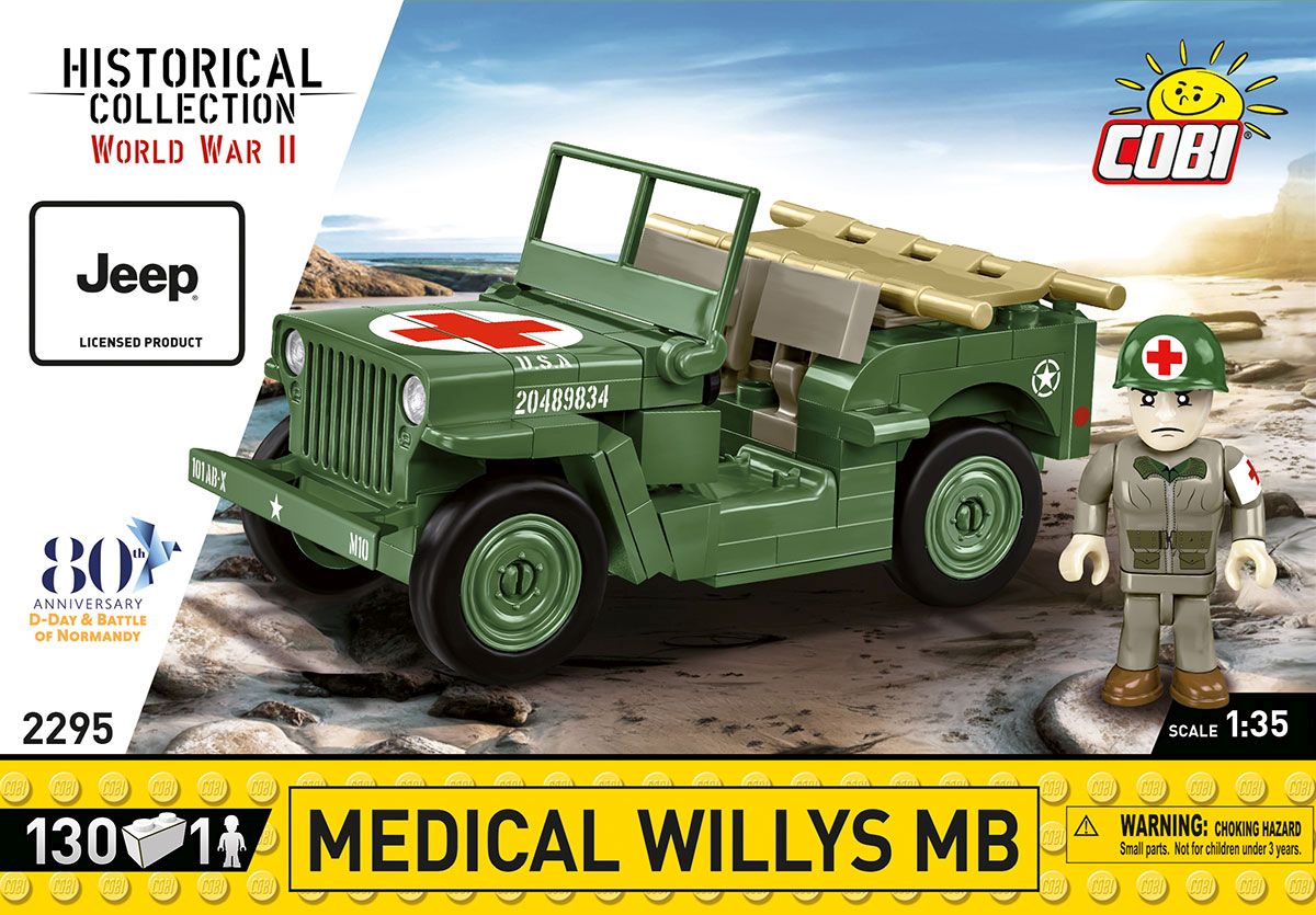 Cobi 2296 - Collection Historique - WILLYS MB - Neuf