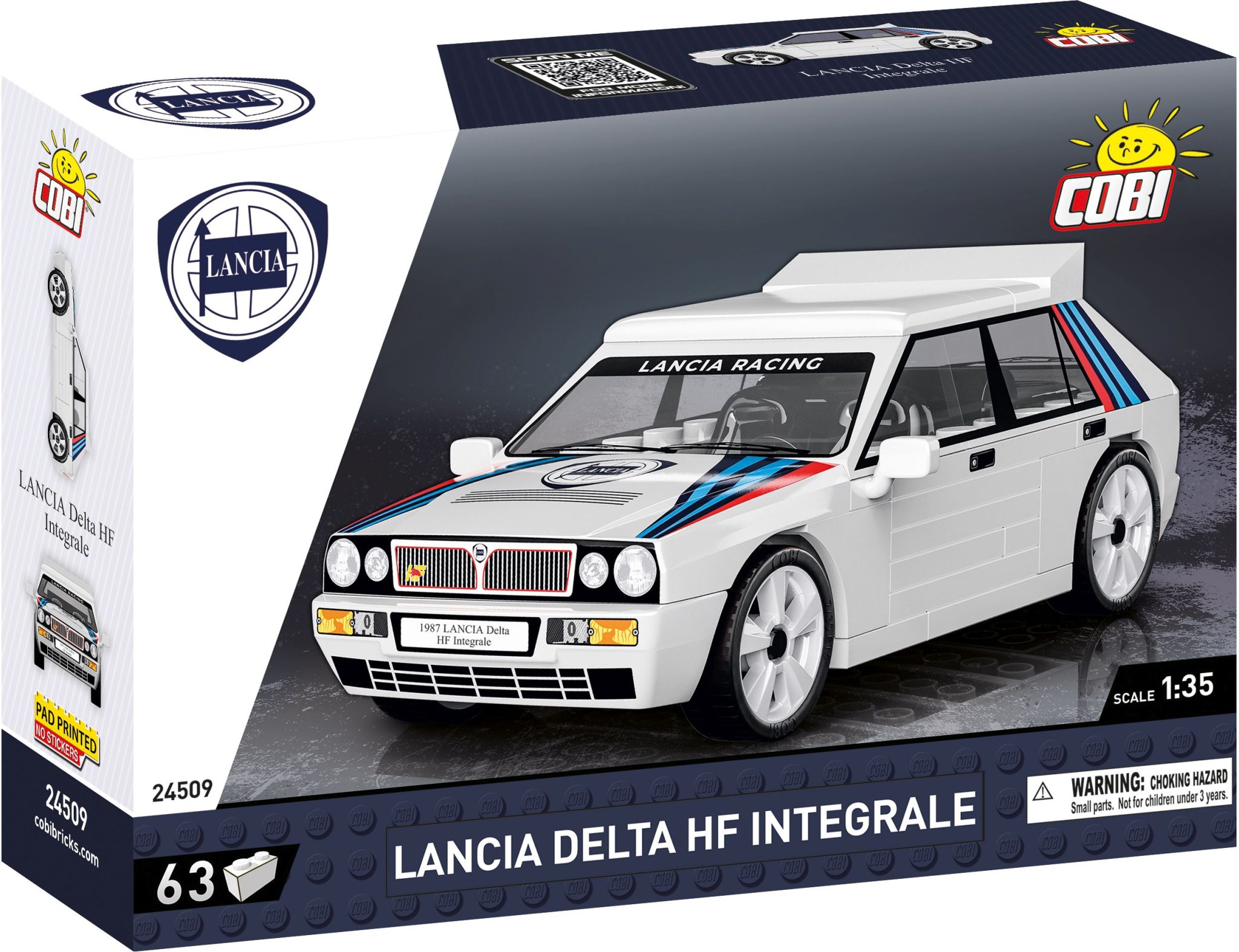 delta sport spielzeug COBI Lancia Delta HF Integrale Scale 1:35 - Spiele Max