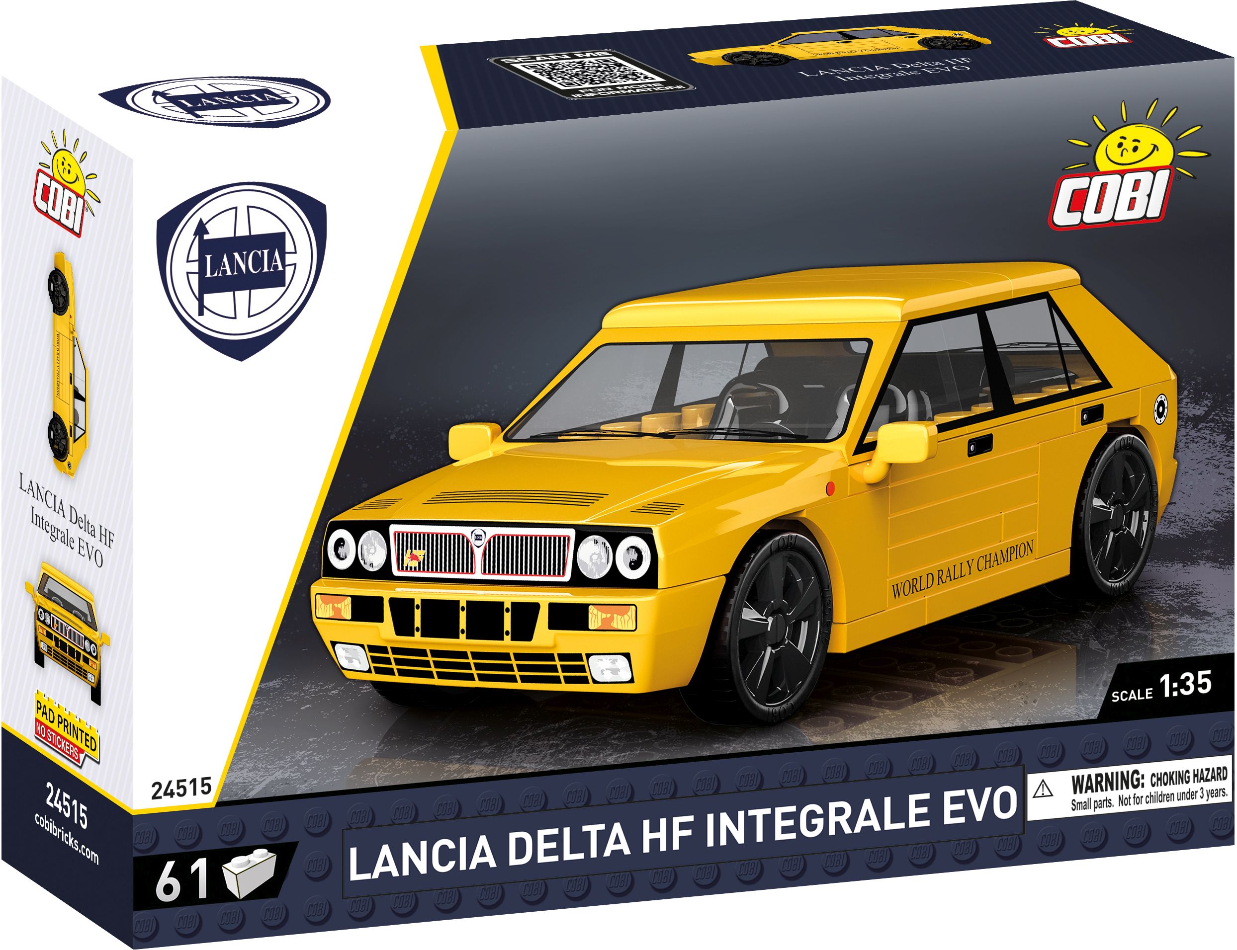 delta sport spielzeug COBI LANCIA DELTA HF INTEGRALE EVO Scale 1:35 - Spiele Max