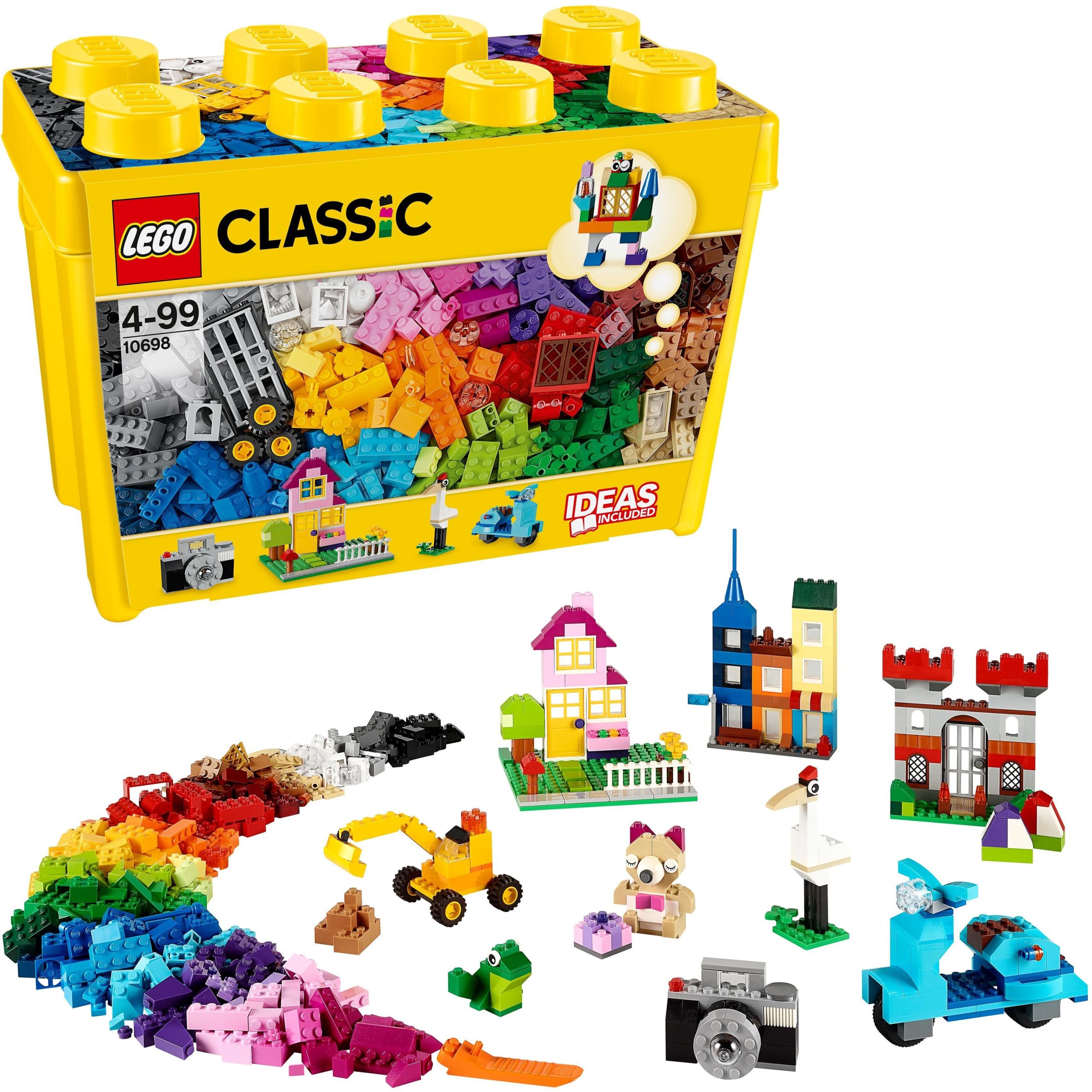 LEGO Classic – Kreative Bauklötze in vielen bunten Farben (10698)