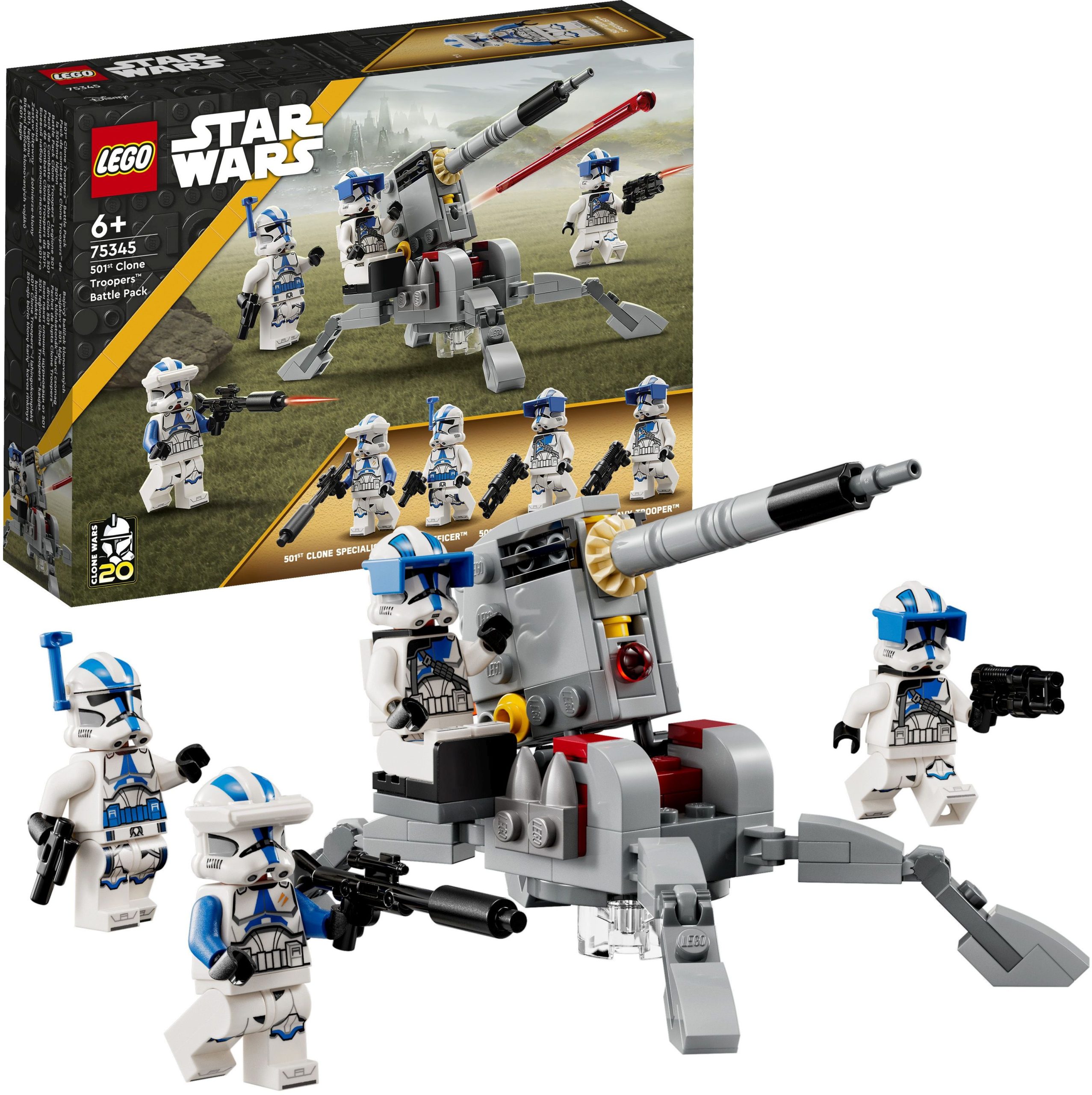 LEGO Star Wars Set mit 501. Legion Klonsoldaten (75345)