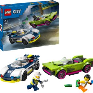 LEGO® (60415) City Verfolgungsjagd mit Polizeiauto und Muscle Car