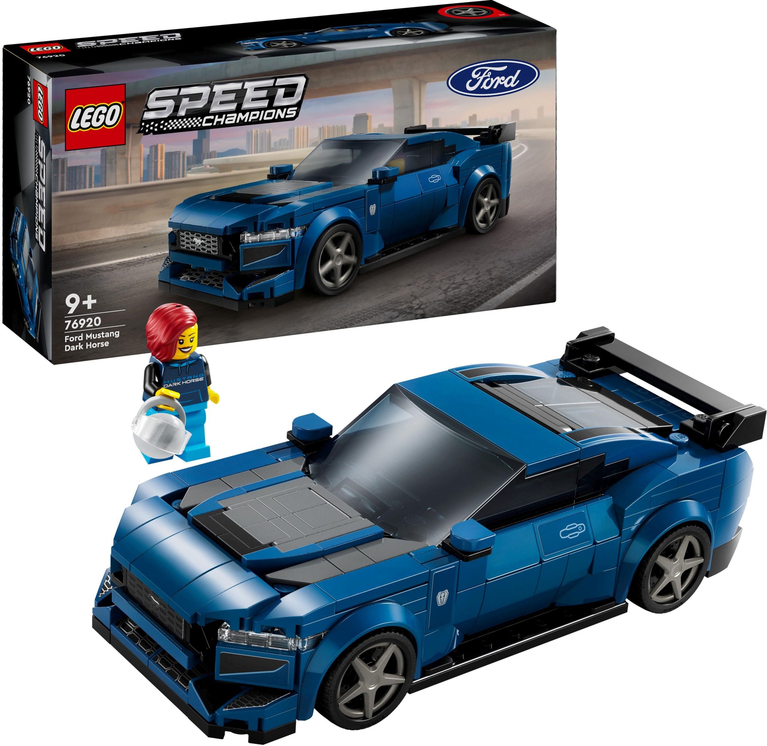 LEGO Speed Champions Ford Mustang Dark Horse zum Nachbauen (76920)