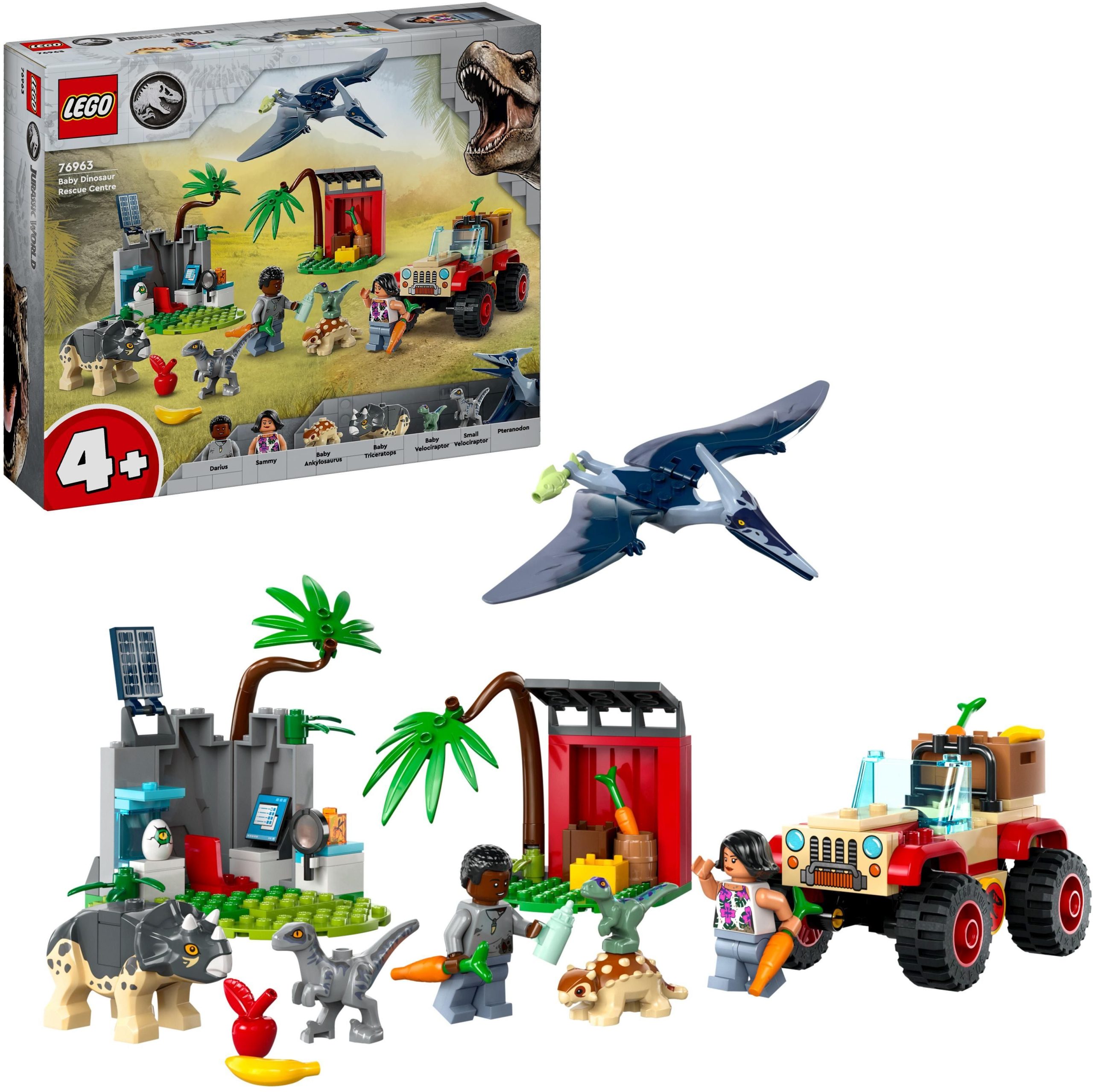 LEGO Jurassic World – Kleine Dinosaurier Rettungsstation (76963)