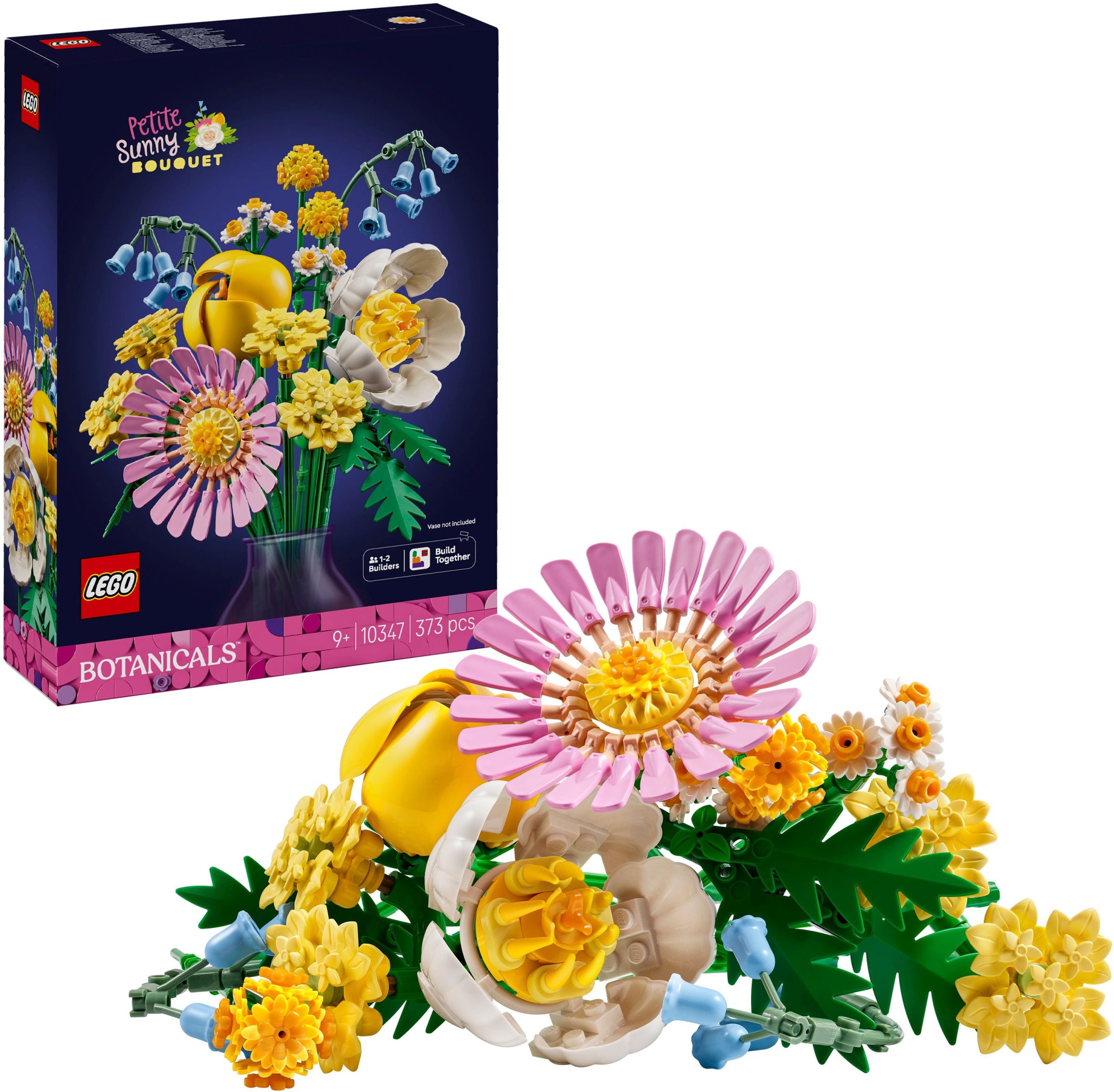 LEGO Botanicals – Sonnenblumen-Pflanzen-Bukett für kreatives Spielen (10347)