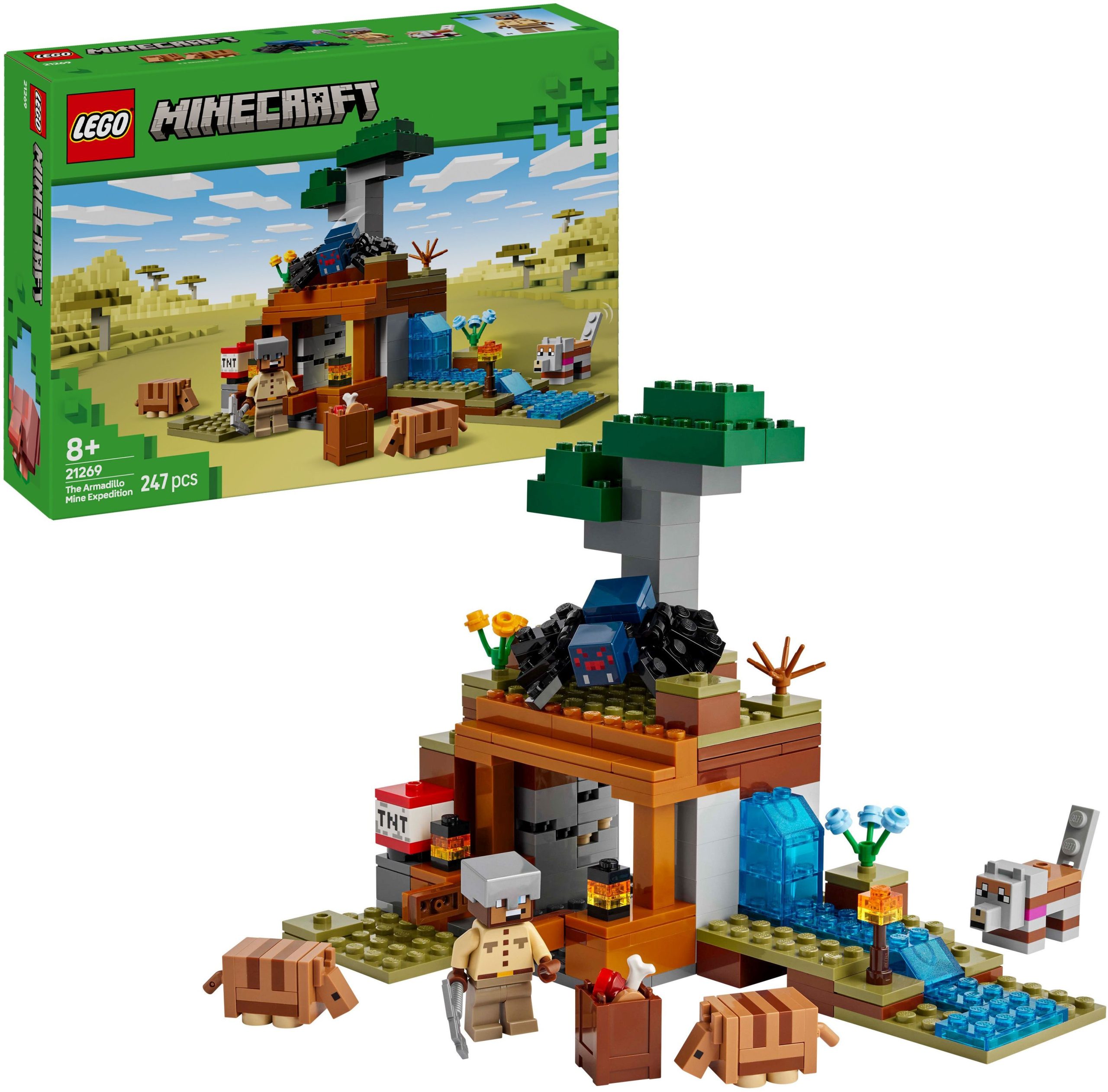 LEGO Minecraft Abenteuer in der kunterbunten Trockenwaldmine (21269)