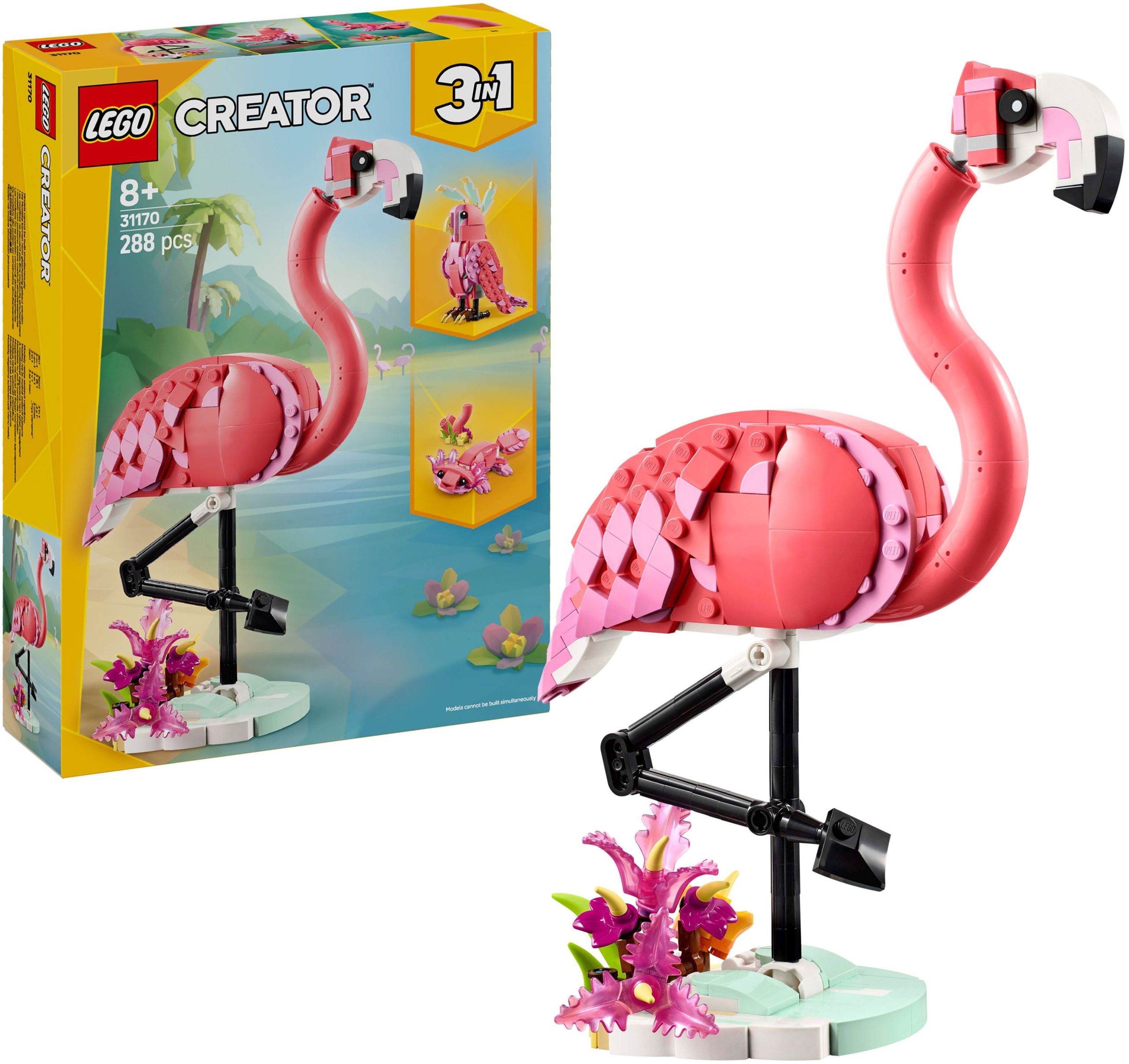 LEGO Creator – Starker Spaß mit pinkem Flamingo Modell (31170)