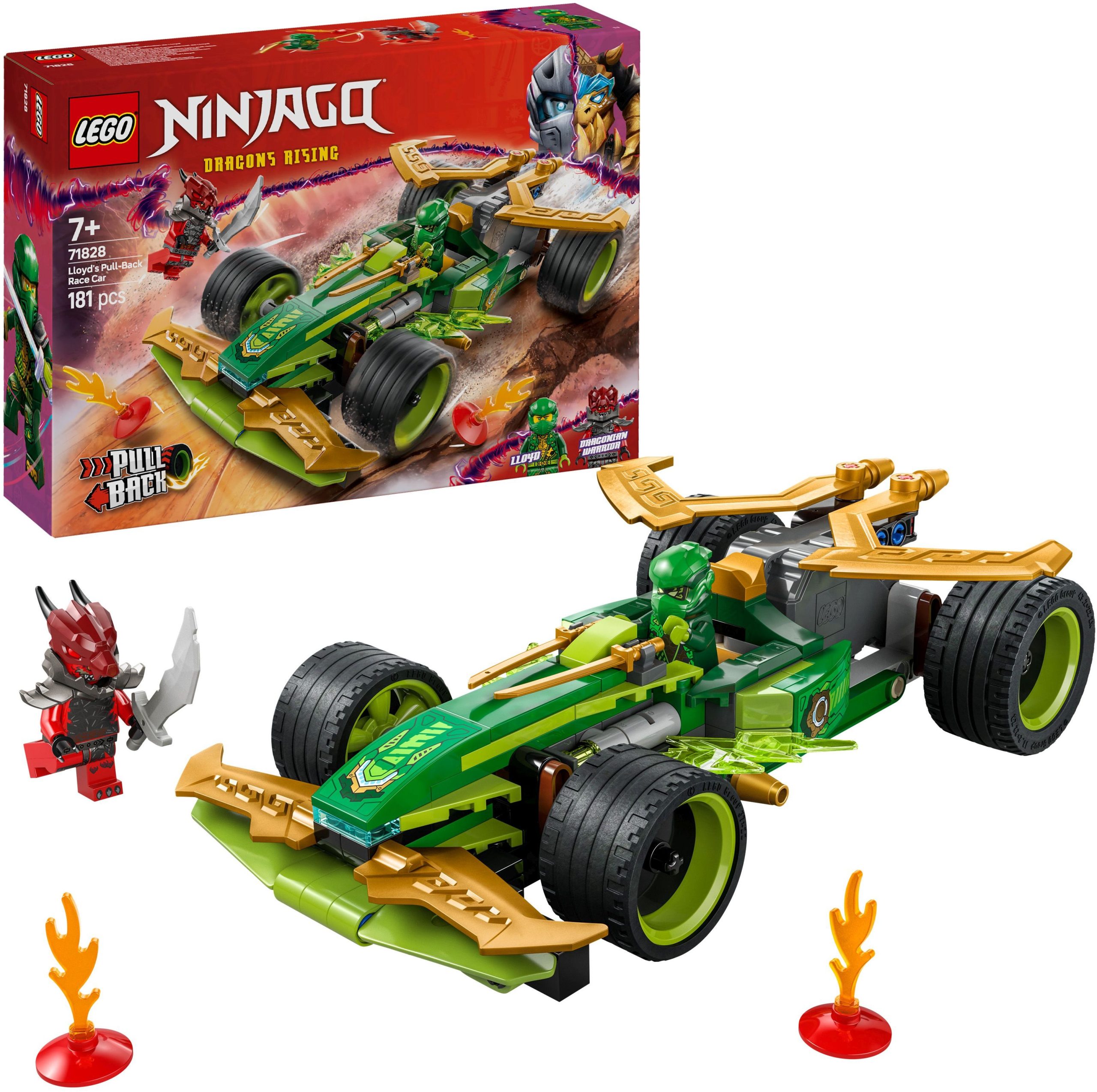 LEGO Ninjago Lloyds schneller Rennwagen in Grün (71828)