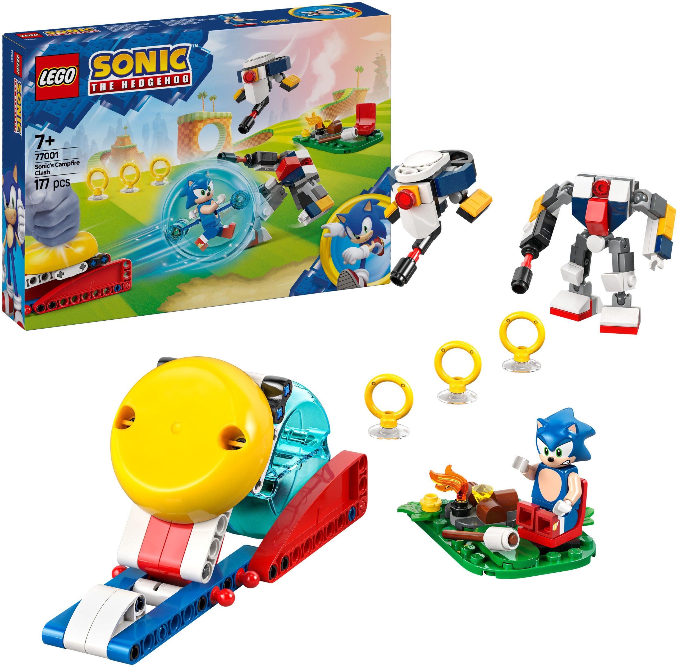 LEGO Sonic the Hedgehog Bastelspaß: Sonics Abenteuer am Lagerfeuer (77001)