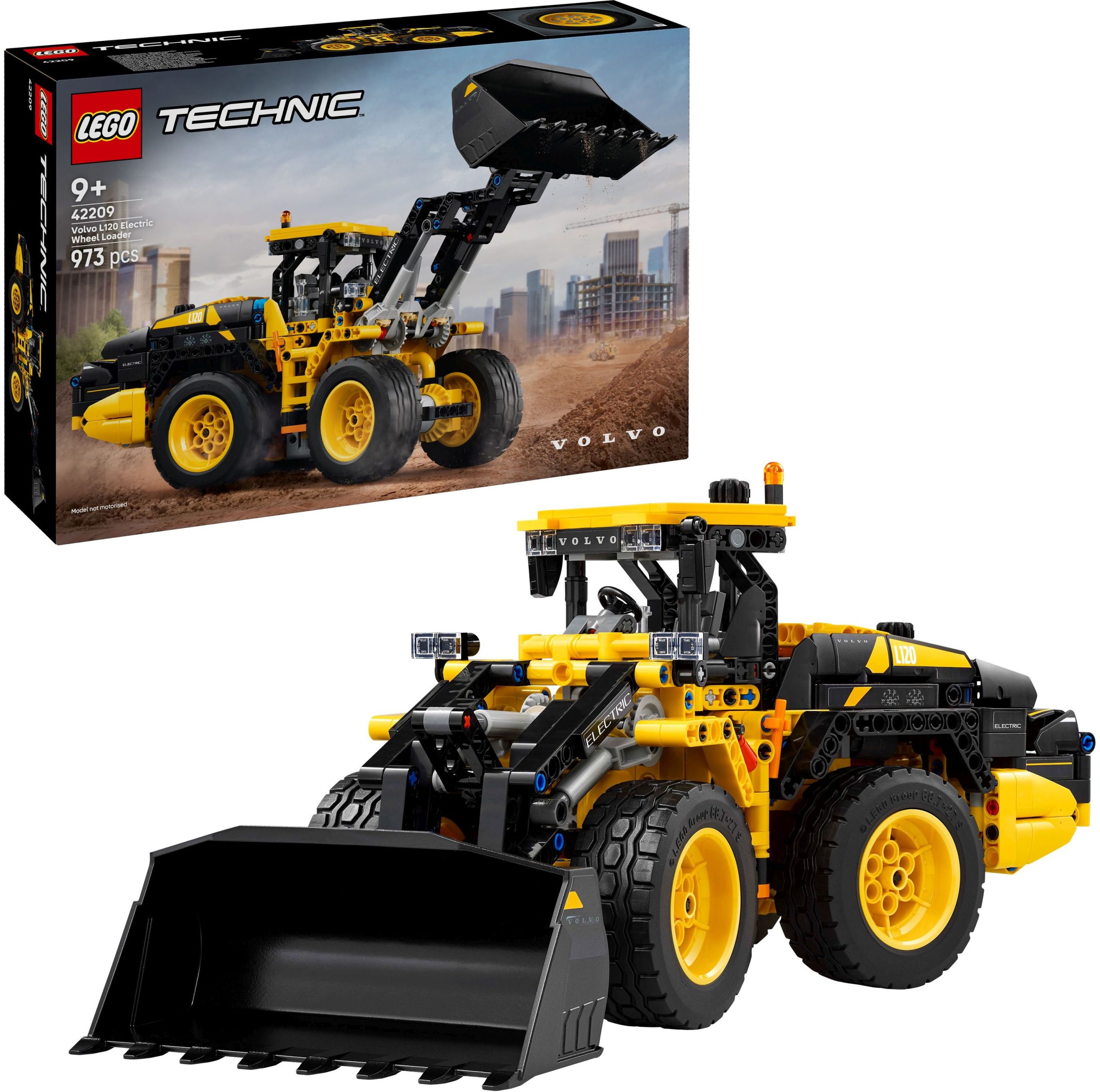 LEGO Technic Volvo L120 Electric für spannende Bauabenteuer (42209)