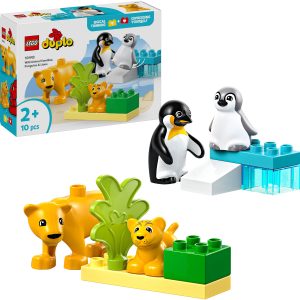LEGO® (10442) DUPLO Wildtier-Familien: Pinguine und Löwen