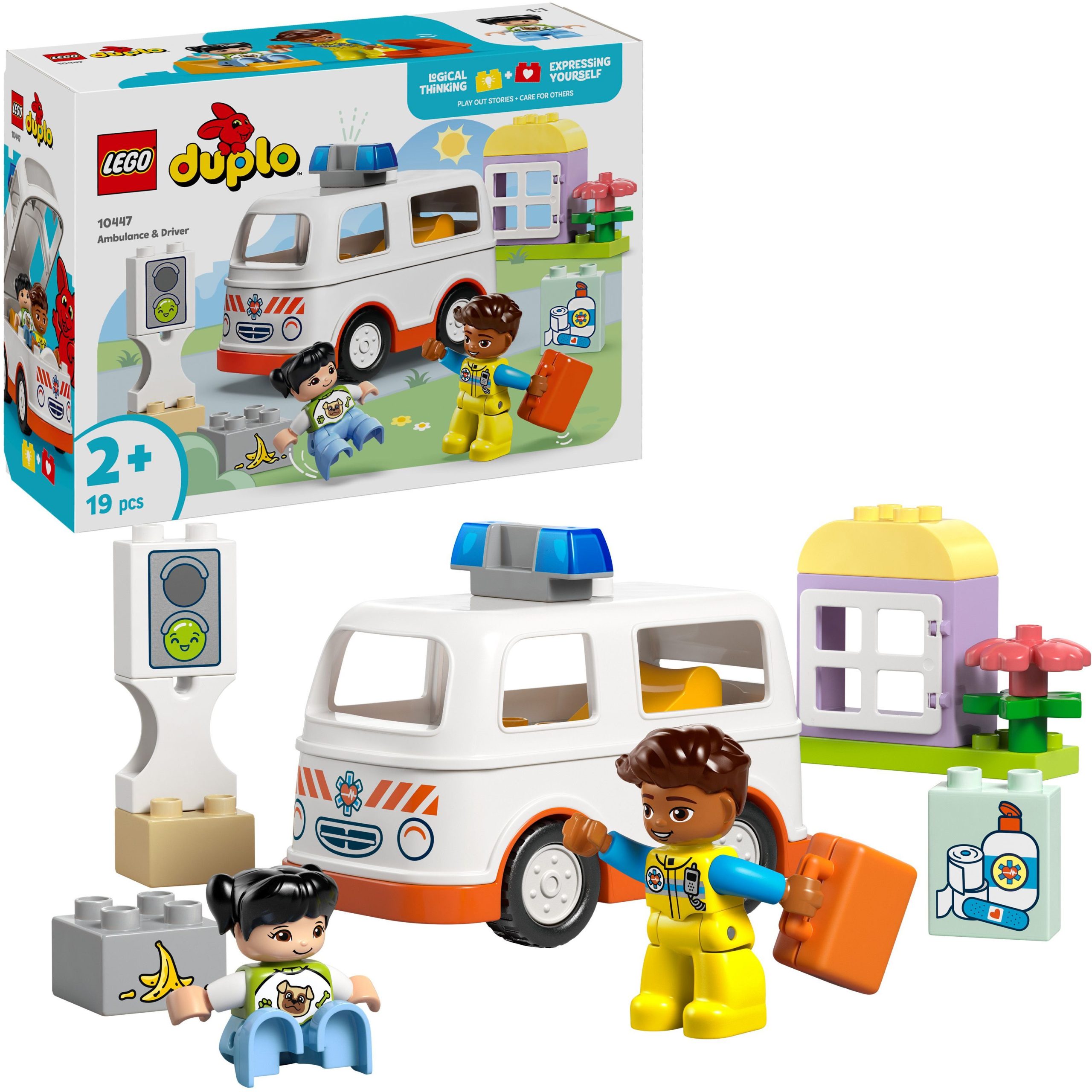 LEGO DUPLO – Charmante Rettungswagen-Spielerei für kleine Helfer (10447)