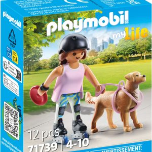 PLAYMOBIL 71739 Inlinerin mit Retriever